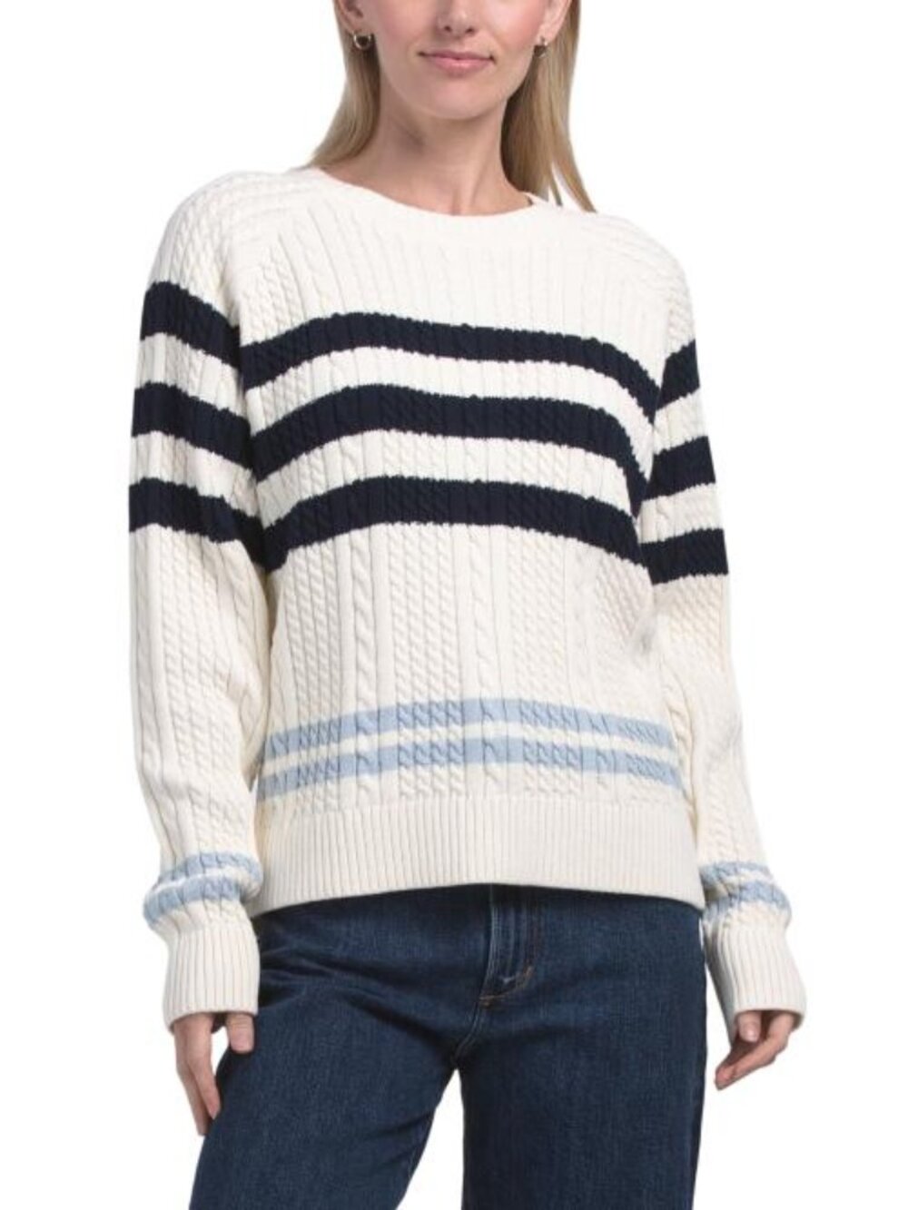 ARCHER CASHMERE Carson Crew Neck Sweater
